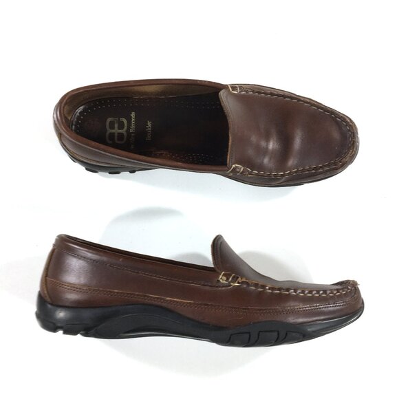 Allen Edmonds Boulder Slip On Driving Moccasins Mens Size 10 D Brown Leather main image 10